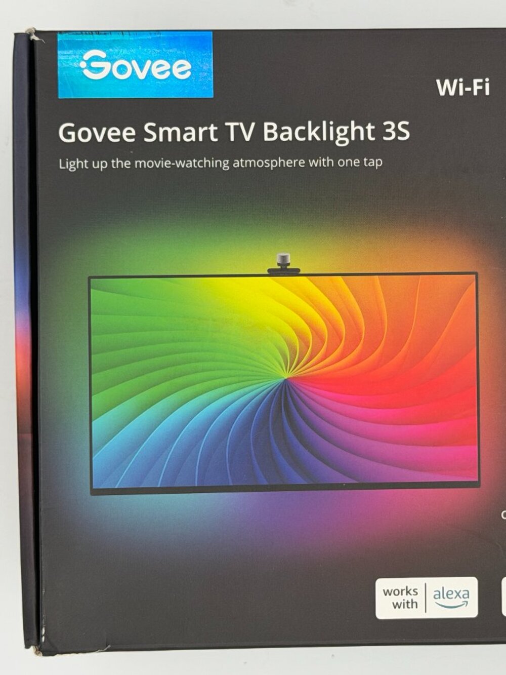 Govee Smart TV Backlight 3S RGBIC H6098 55-65" Open Box